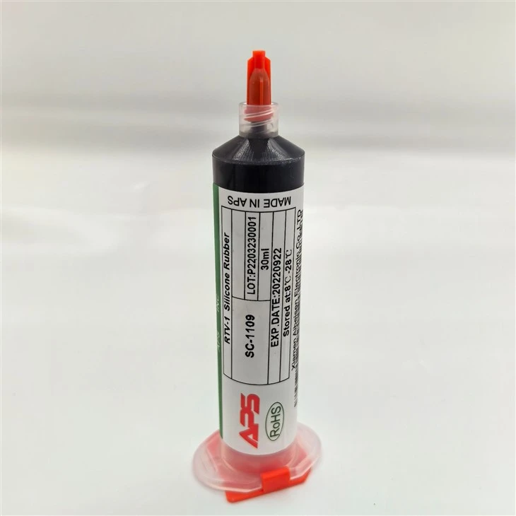 Black Adhesive Sealant Silicone Rtv